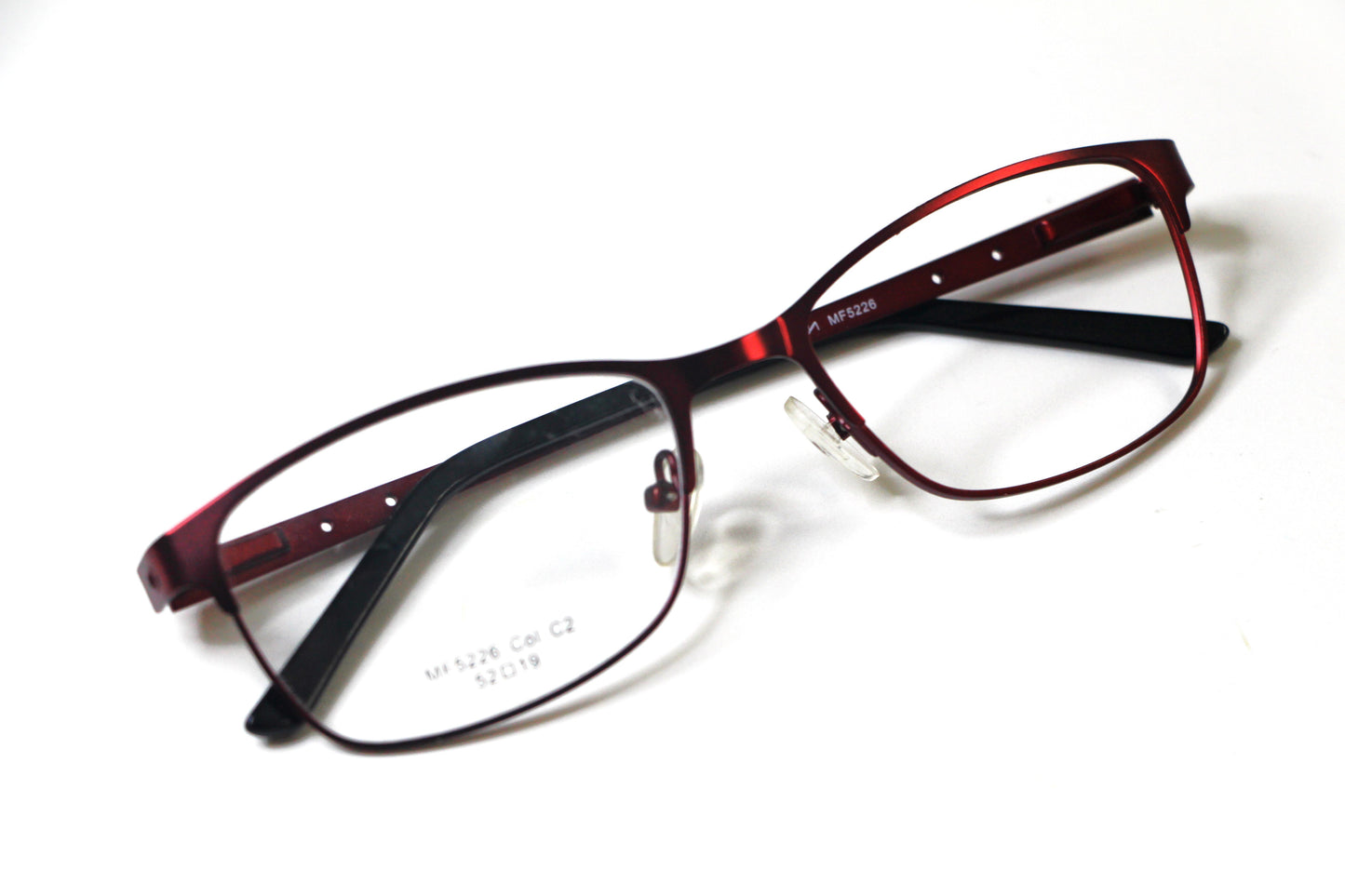 Marsfashion MF5226 Burgundy Metal
