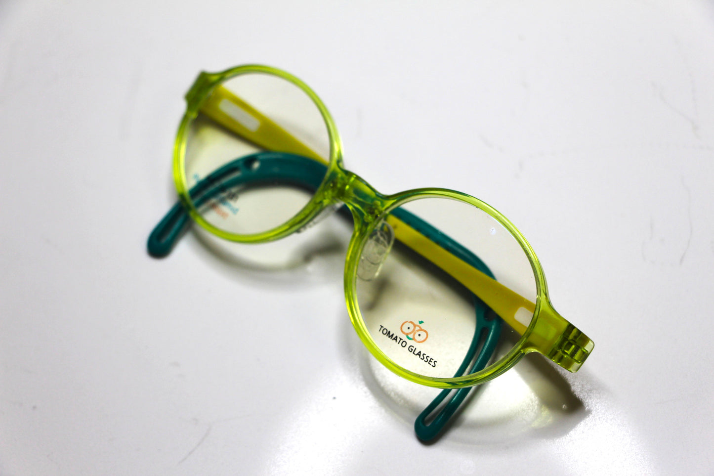 Tomato glasses Lime green