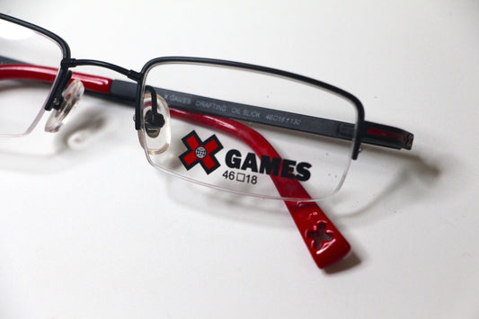 X Games Half Rim Black/Red