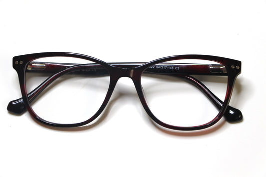 Improve Eyes XC-86022 Burgundy/Black