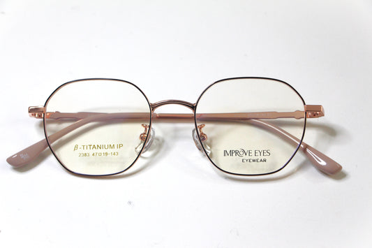Improve Eyes BT2383 Black & Rose Gold