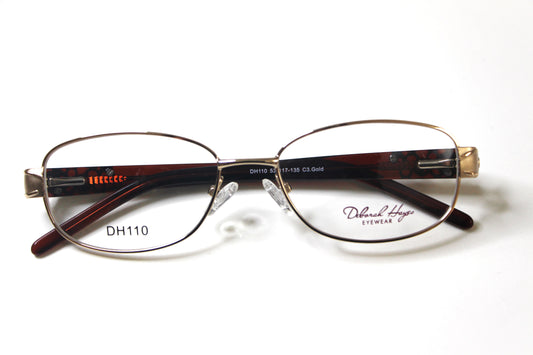 Deborah Hayes Eyewear DH110 Gold