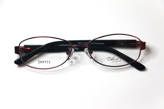 Deborah Hayes Eyewear DH111 Burgundy
