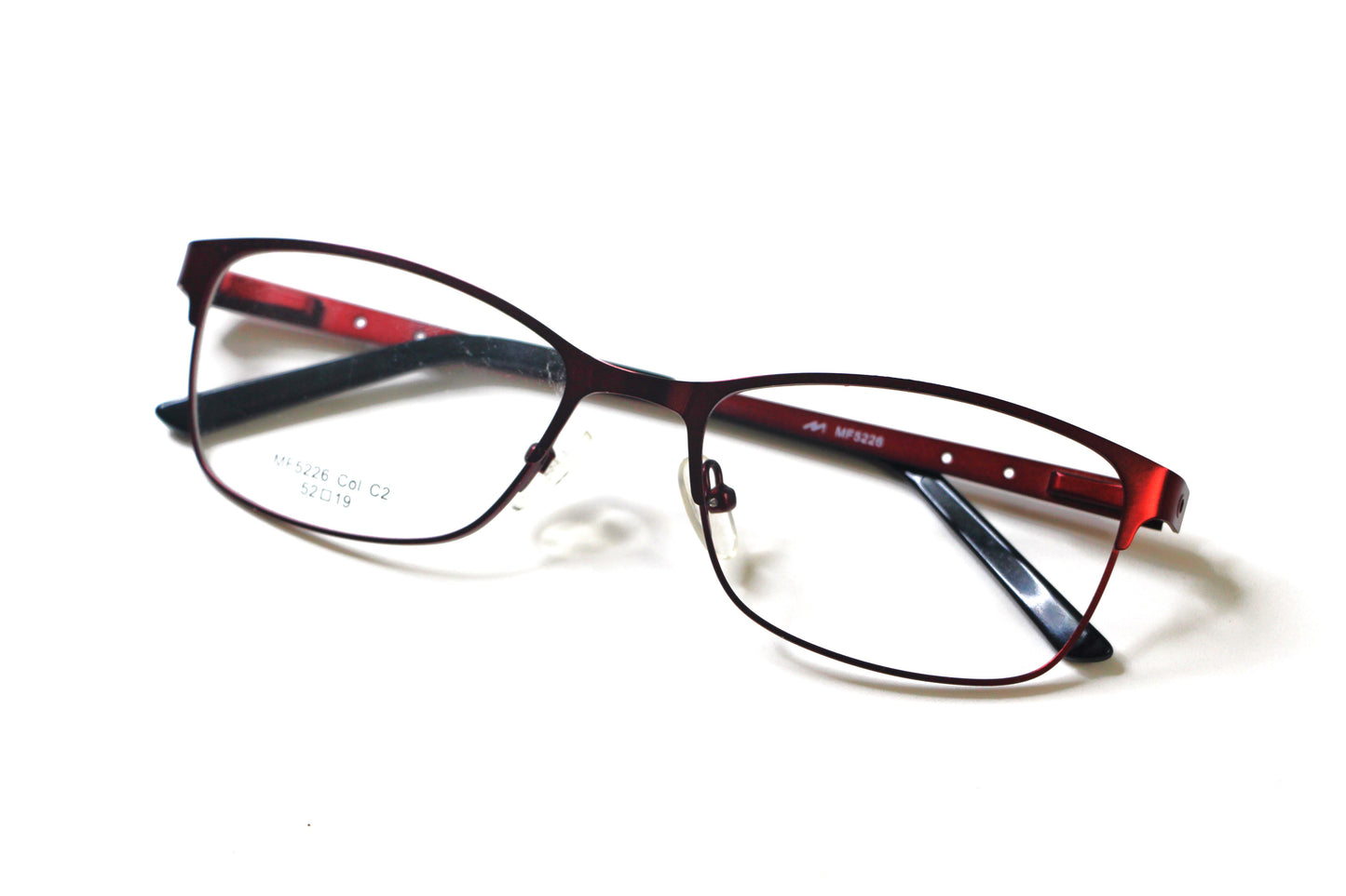 Marsfashion MF5226 Burgundy Metal